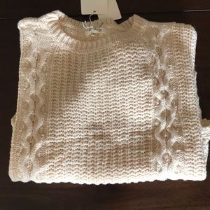 NWT Vici Silent Night Chunky Cable Knit Sweater